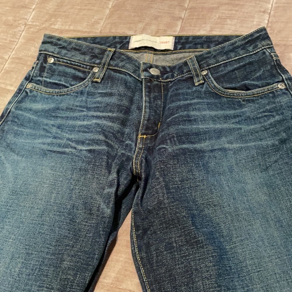 Paper denim & cloth Frayed Edge Jeans
